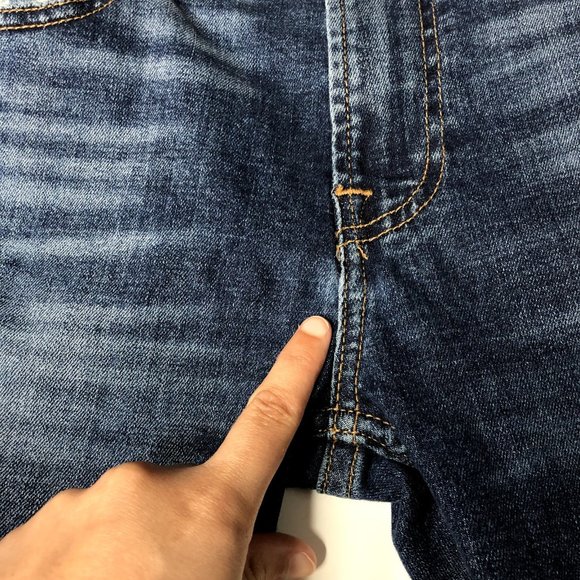 7 for all mankind Womens Paxtyn Skinny Jeans Size 29 Distressed - Picture 11 of 16